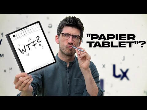 Video: Schreiben auf einem Tablet oder auf Papier?