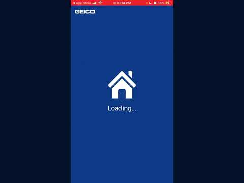 Geico Mobile app - how to install on iOS & quick preview