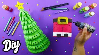 DIY MANUALIDADES con RECICLAJE PARA NAVIDAD Mery