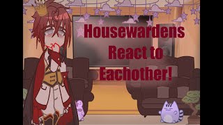 Housewardens React to Eachother! | Twisted Wonderland x Gacha Club| {Read desc}