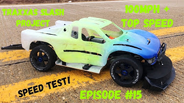 “100mph Traxxas Slash 4x4” - TESTING Out the NEW UPGRADES - ALLOY Battery Tray and Aero MODS on 6S!!