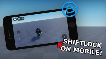 How to Make a SHIFTLOCK BUTTON for MOBILE in Roblox Studio! (MODEL IN DESC) - Roblox Studio Tutorial