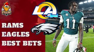 Rams vs Eagles Best Bets! Player Props, Total and Parlay for Sunday January 19th 2025!