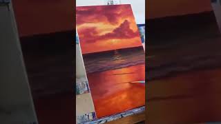 Acrylic scenery best scenery drawing