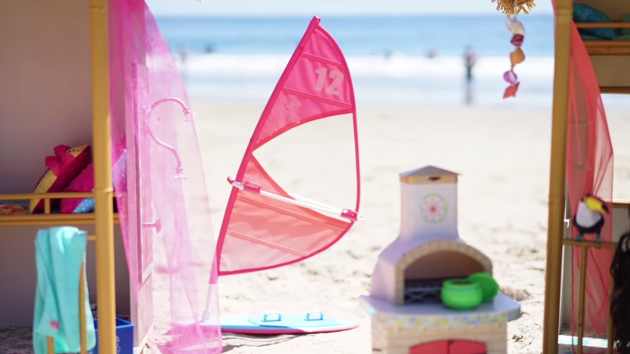 American Girl Dolls at the BEACH YouTube