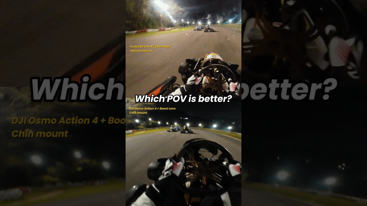 Which Action Camera is BETTER for KARTING? 