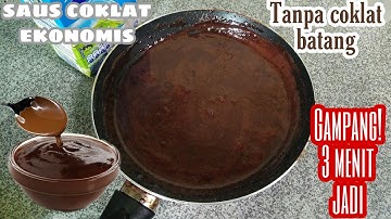 Thumbnail of An economical chocolate sauce recipe, without a chocolate bar || Ready in 3 minutes!