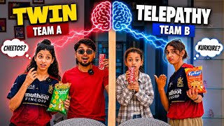 twin telepathy Challenge 💃 हम दोनो ने same चीज चुनी 😱 | Mind Will Work Same 