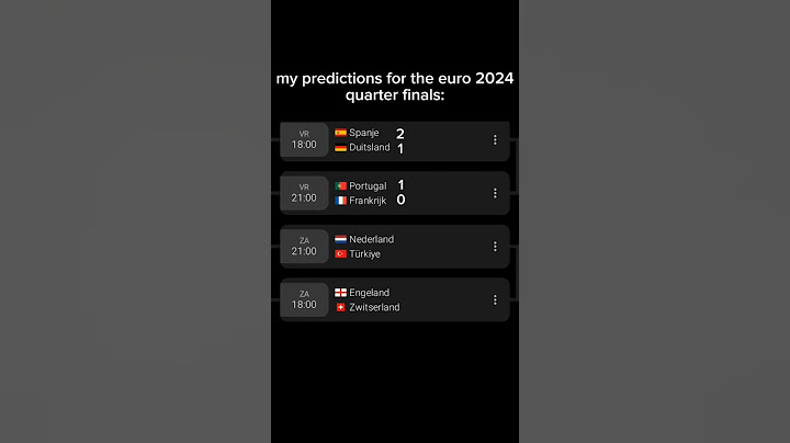 my predictions for the euro 2024 quarter finals #euro2024 #predictions #football