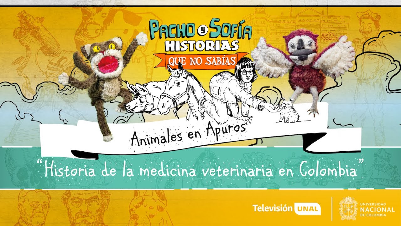 ¡Animales en apuros! historia de la medicina veterinaria en Colombia - Pacho y Sofía