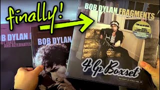 UNBOXING Bob Dylan Fragments Time Out Of Mind Sessions The Bootleg Series Vol. 17 #vinyl 4 LP Boxset