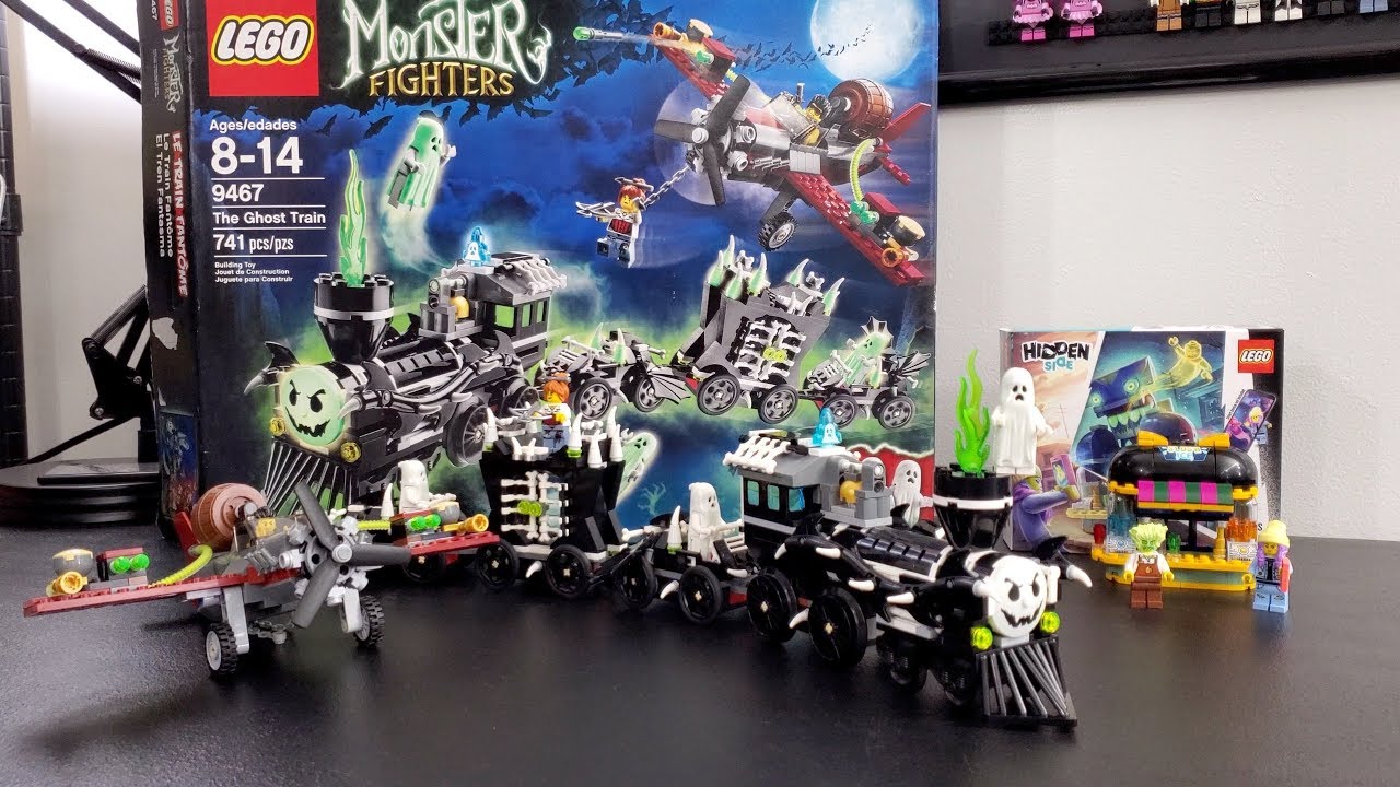 Følge efter uberørt Helt tør LEGO Monster Fighters Ghost Train 9467 (Brickitect Halloween Build 2019) -  YouTube