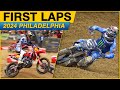 First laps  2024 philadelphia supercross