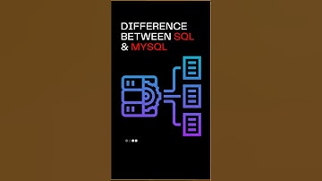 SQL vs MySQL | Pahadi Coder