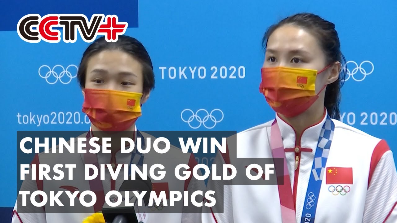 Chinese Duo Win First Diving Gold of Tokyo Olympics