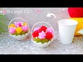 It&#39;s so Beautiful 💖☀️ Super Easy Basket of Flowers Craft Idea with Paper Cup and Yarn - DIY Crafts