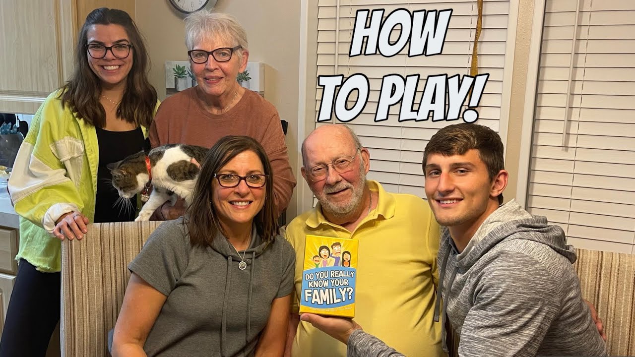 Do You Really Know Your Family Card Game