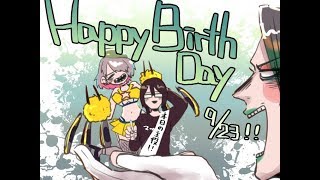花畑チャイカとお誕生日おめでとうございますなおゆき