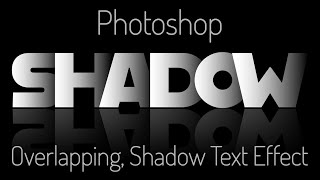 Photoshop: Create a Powerful, Dramatic, Deep, Overlapping Text Effect with Reflection screenshot 5