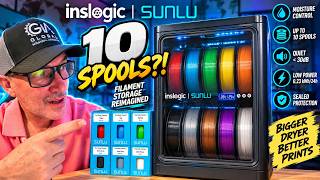 I Put 10 Rolls of Filament in THIS! | INSLOGIC i10 Review