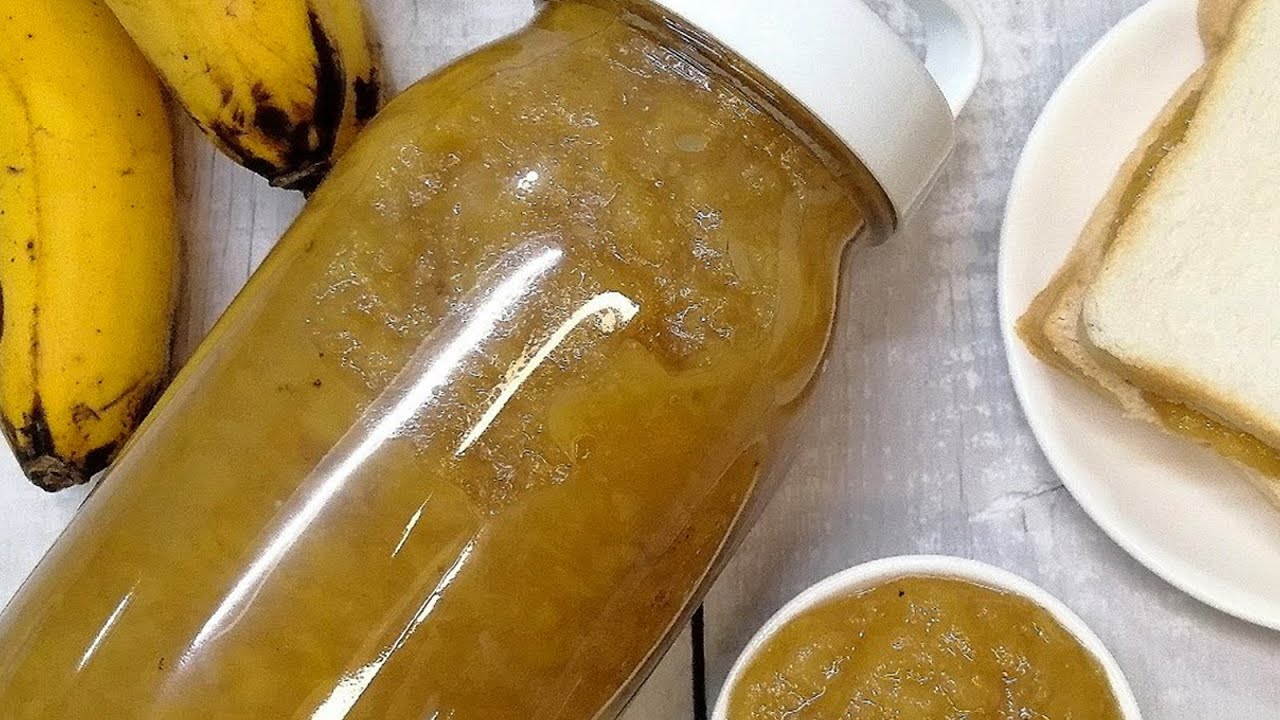 BANANA JAM Spread and Dessert Recipe
