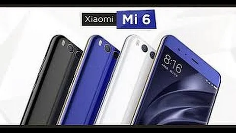 Xiaomi mi 6 first look Hands-on two Colours-[Black & silver] in 2017