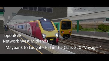 OpenBVE Cab Ride - Virgin Class 220 "Voyager" - Network West-Midlands