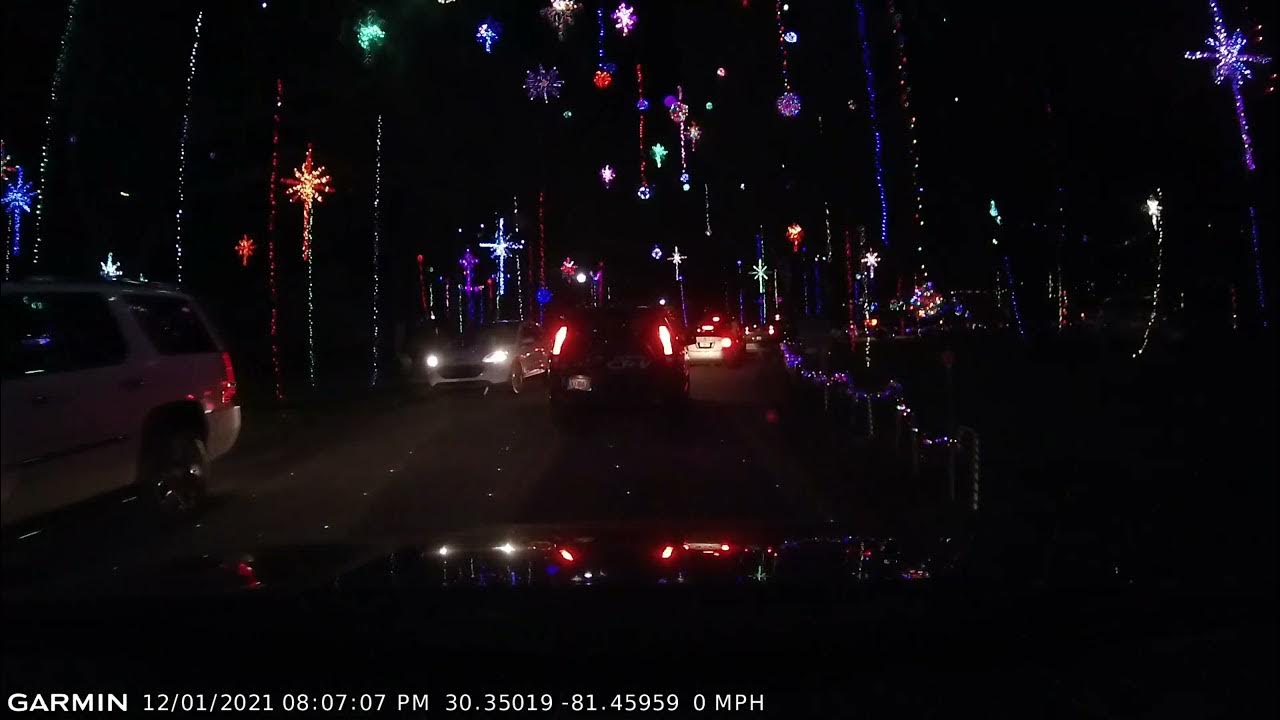Christmas Lights on Girvin Rd Jacksonville, FL 2021 YouTube