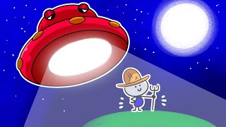 Ufo…Uh-Oh! | Pencilmation Cartoons!