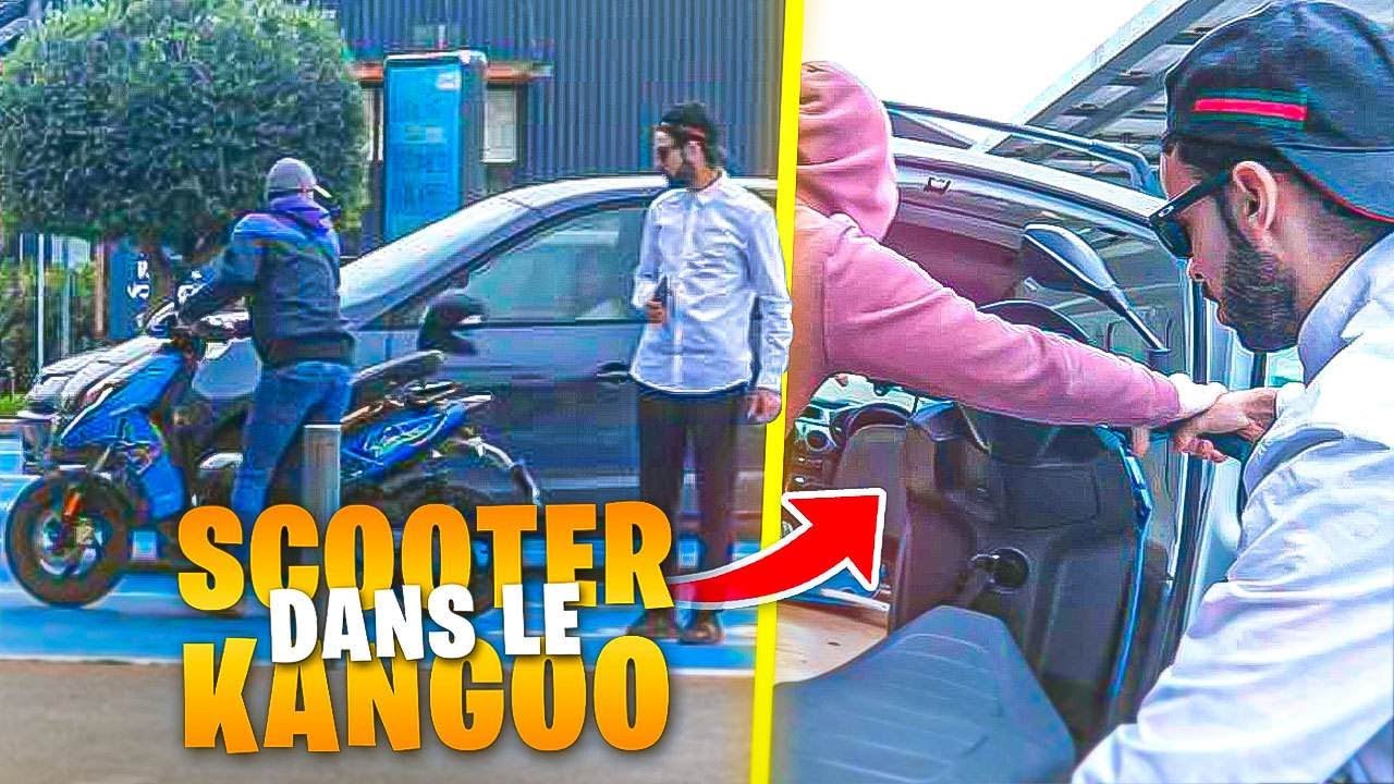 IL SE GARE SUR UNE PLACE HANDICAPÉ AVEC SON SCOOTER 🤬 (on lui fait