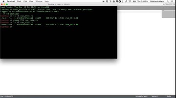 Turning Ruby Code Into an Executable File