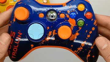 14 Custom Painted Xbox 360 & PS3 Controllers | Acidic Gaming