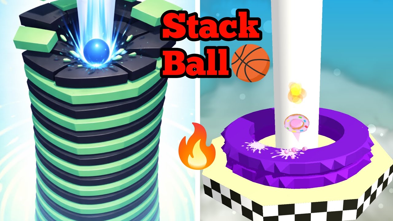 🔴 Stack Ball Gameplay Live 🏀💥