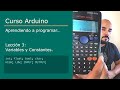 #3 Variables y Constantes [int, float, bool, char] - Curso Arduino 💻