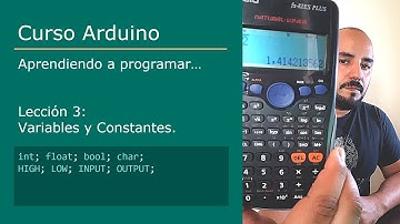 #3 Variables y Constantes [int, float, bool, char] - Curso Arduino 💻