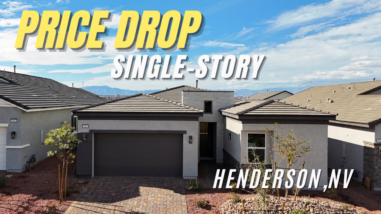 Stunning Move-In Ready Single-Story Home in Henderson NV | Glenmore II at Cadence | Huge Price Drop!