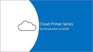 An Introduction to SCIM