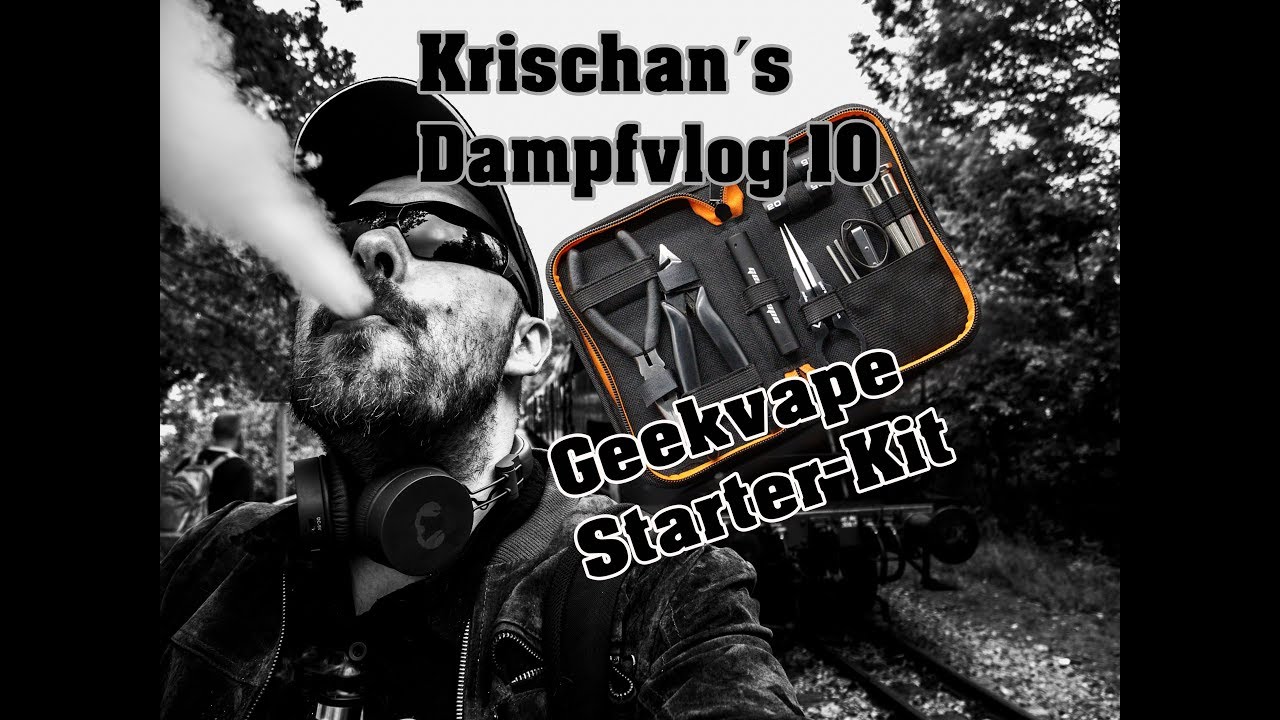 Krischan´s Dampf-VLOG 10 - Geekvape Starter-Kit Wickelset
