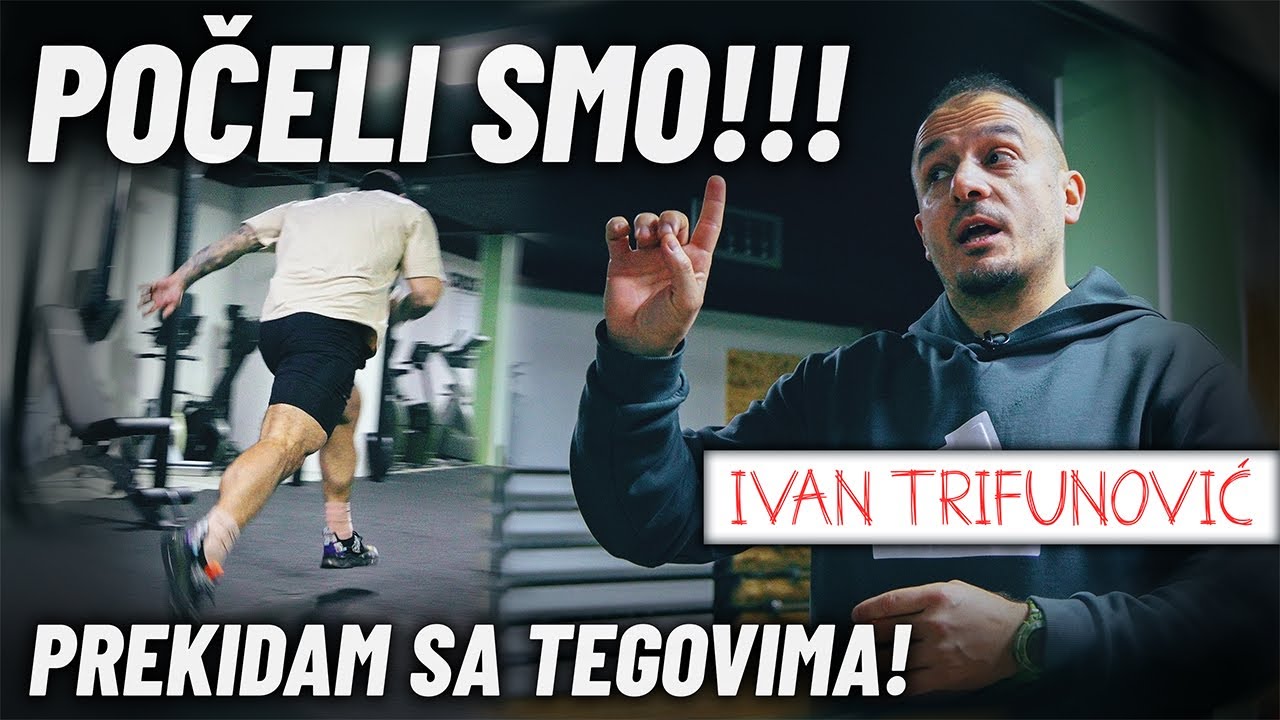 PREKIDAM sa HIPERTROFIJOM, IDEMO na ATROFIJU! - FUNKCIONALNI trening w/ Ivan Trifunović
