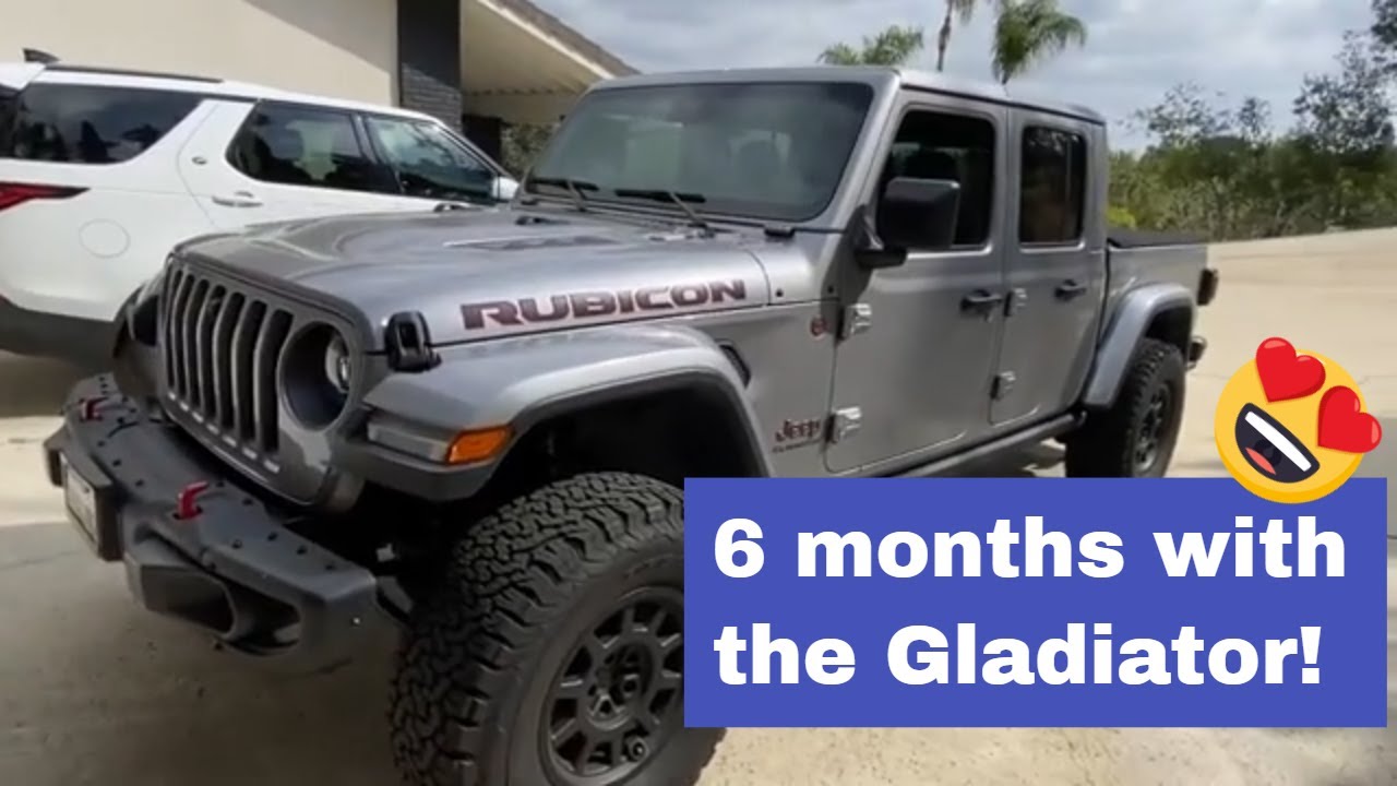 6 month review of my Jeep Gladiator Rubicon Launch Edition - YouTube