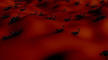 Scorpion Modelling, Rigging and Animation - CulerDamage - Stage 3.3 - Rigging