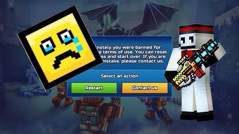 I Got Banned... | Pixel Gun 3D