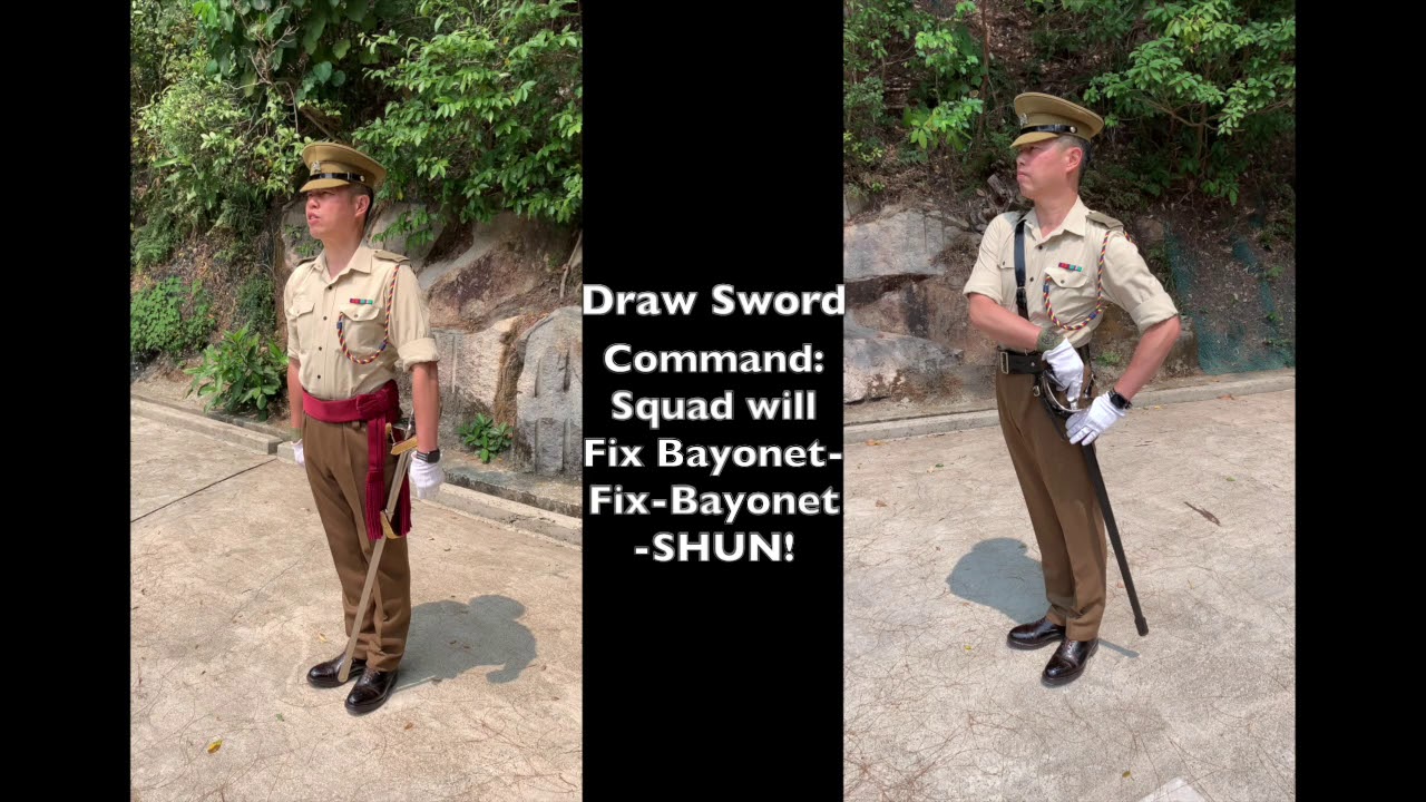 Sword Drill Lesson 1 Draw Swords YouTube