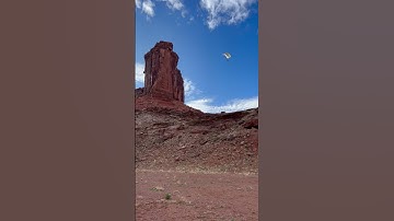 Mineral Bottom Canyon Tandem BASE jump, WHAT A LANDING! #moab #video #fly #utah #basejump #vacation