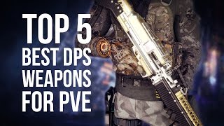 The Division | Top 5 Best DPS Weapons for PvE