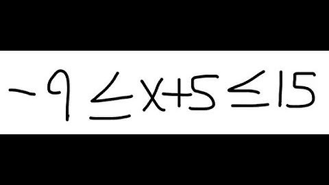 Two Sided Inequality