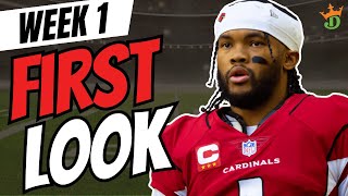 DraftKings NFL Week 1 First Look Lineup | NFL DFS Picks