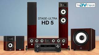 ใหม่ล่าสุด DENON - JBL Stage-Ultra HD Set 5 ชุดโฮมเธียเตอร์สำหรับการชมภาพยนตร์ ที่สมบูรณ์แบบ