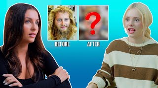Men's Hairstyle Transformations (INSANE BEFORE & AFTER!) | Girls React