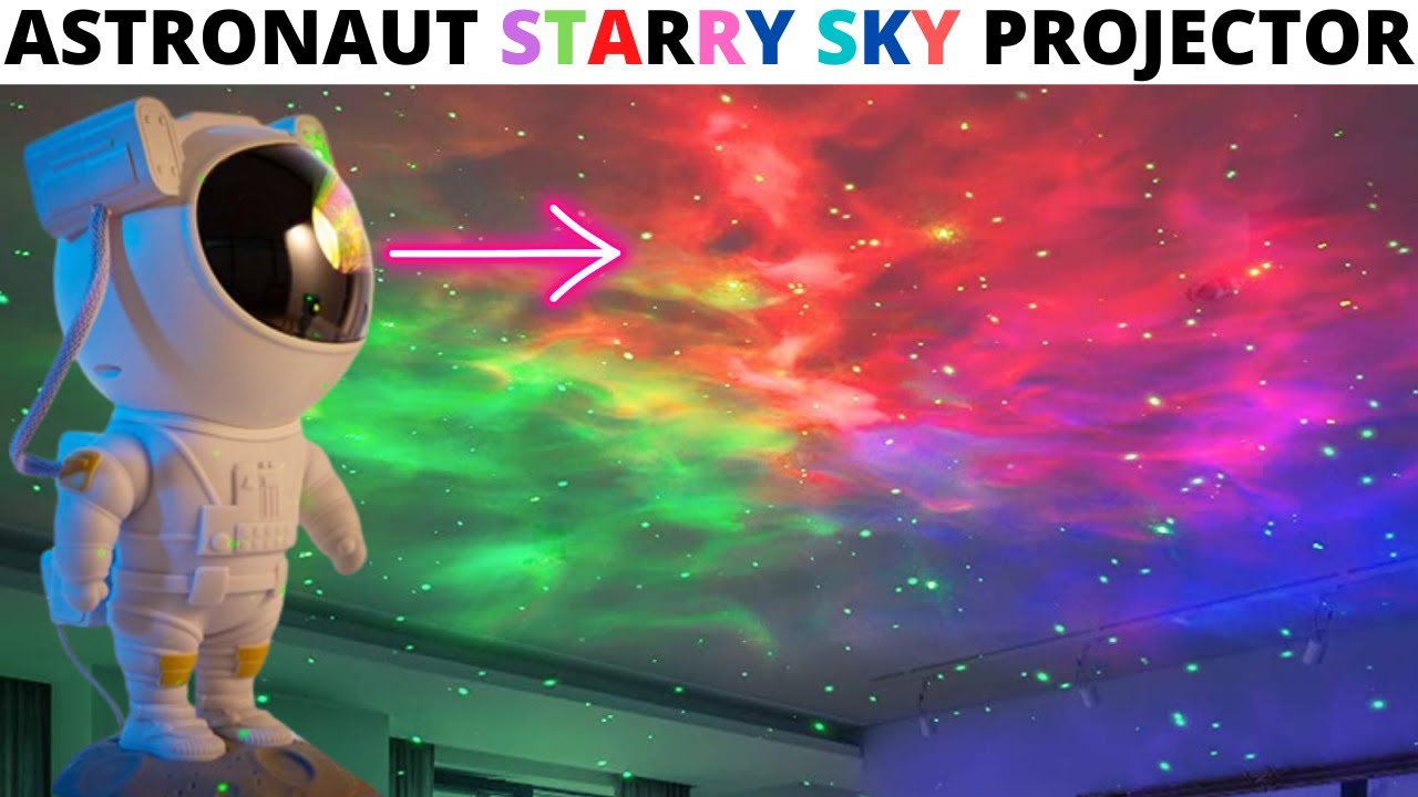 Star Projector Galaxy Night Light Space Dog LED Starry Nebula E-sports  Atmosphere Lamp with Bluetooth Speaker APP Remote Control